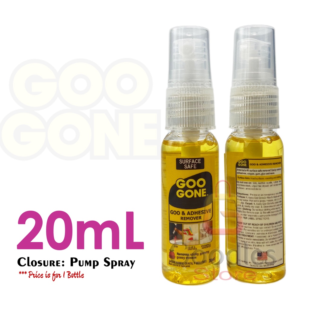 Goo Gone Original Adhesive Remover Crayon Remover Gum Remover Glue