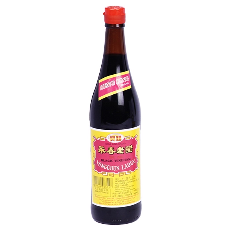 Heng Bing Black Vinegar 640ml | Shopee Philippines