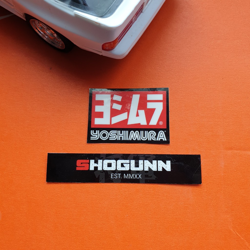 Yoshimura Logo Vinyl Laminated Sticker Shopee Philippines