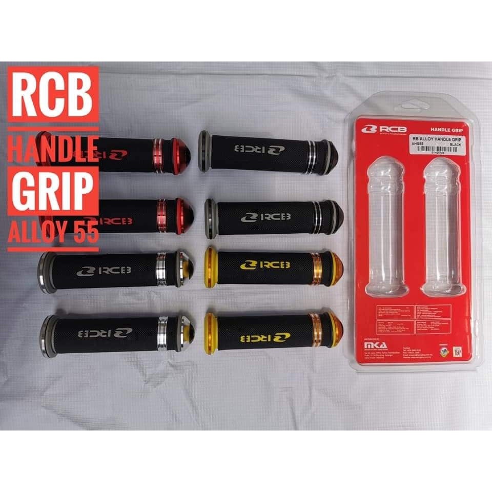 Racing Boy Alloy handle grip WITH BAR END - RCB AHG55 (Universal ...