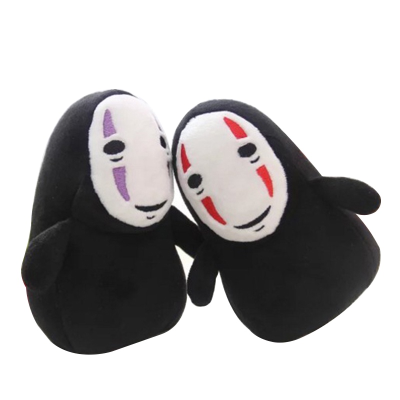 1pc 15cm Spirited Away Faceless Man No Face Plush Pendant No Face Ghost Kaonashi Stuffed Plush