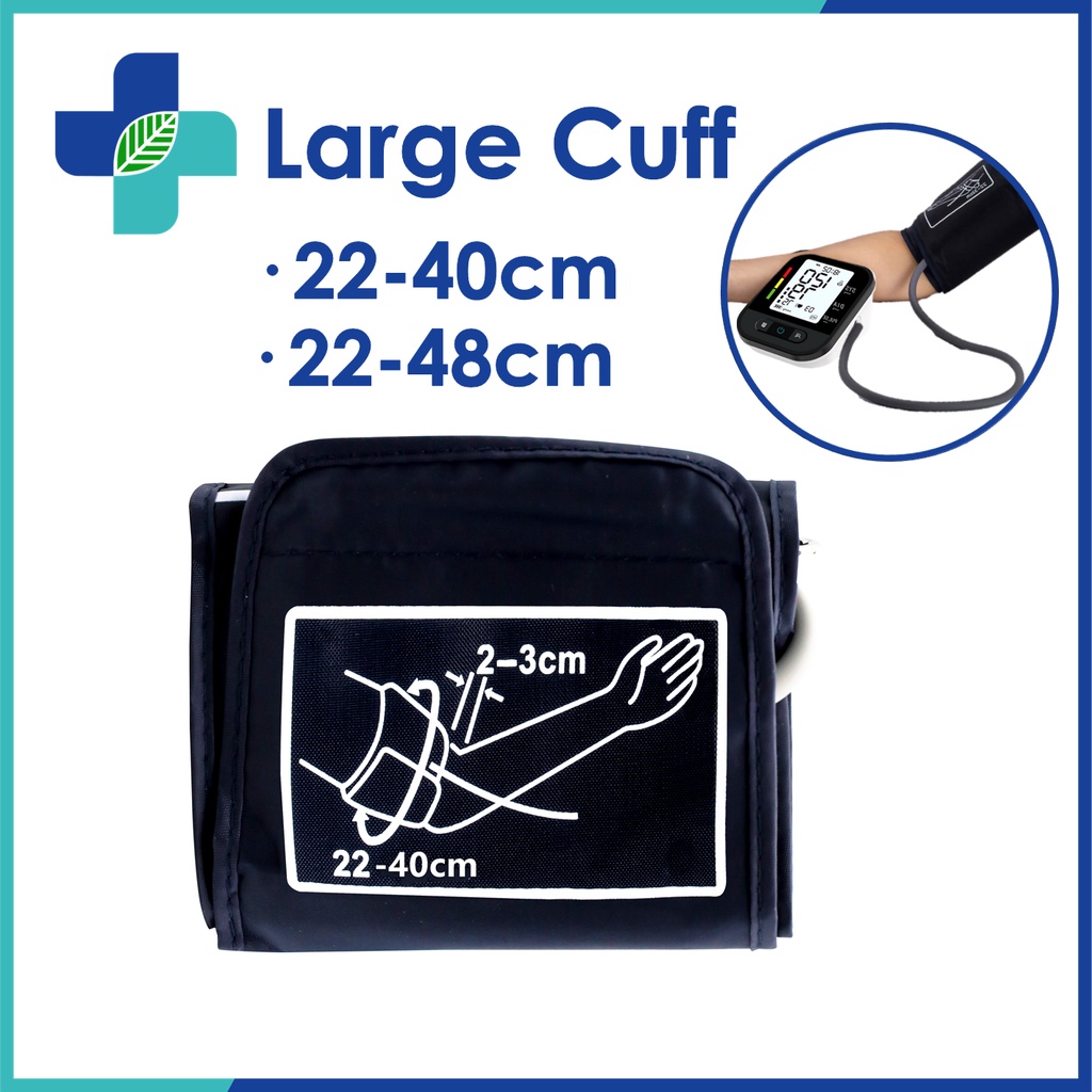 Cuff Blood Pressure Monitor Big Arm Bp Replacement Upper 2248cm Large