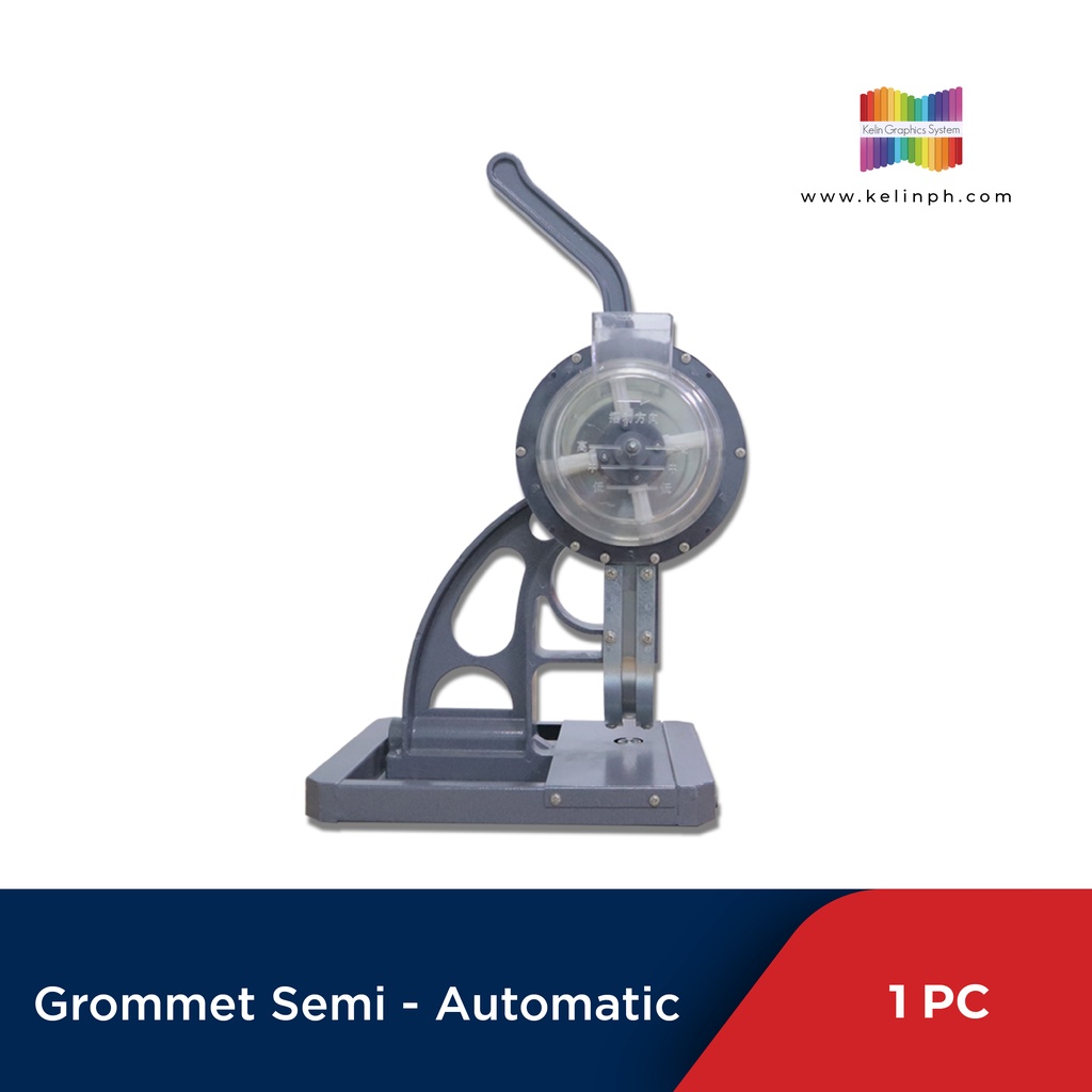 KGS SemiAutomatic Eyelet Puncher for Tarpaulin Banner and Advertising