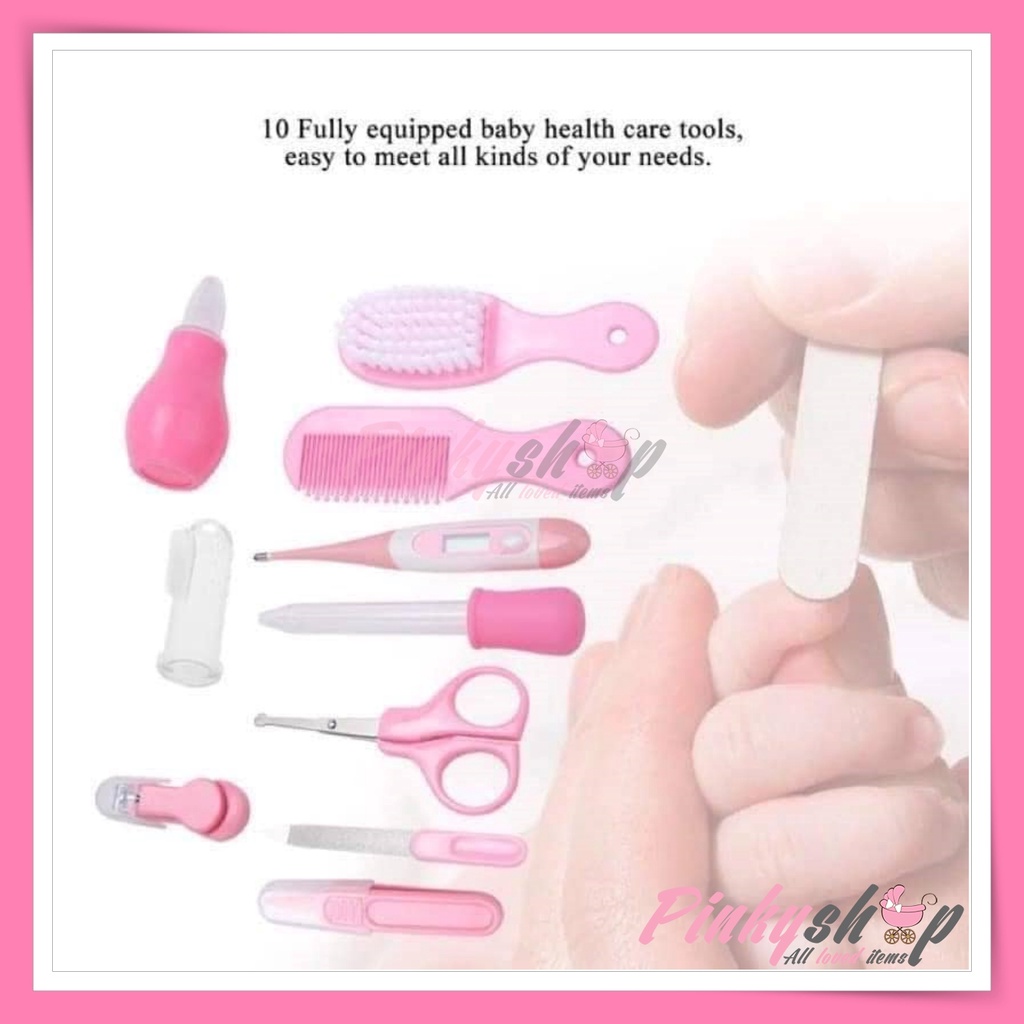 13pcs Baby Nail Trimmer Grooming Kit Set with Pouch or Bag For Baby Boy Girl