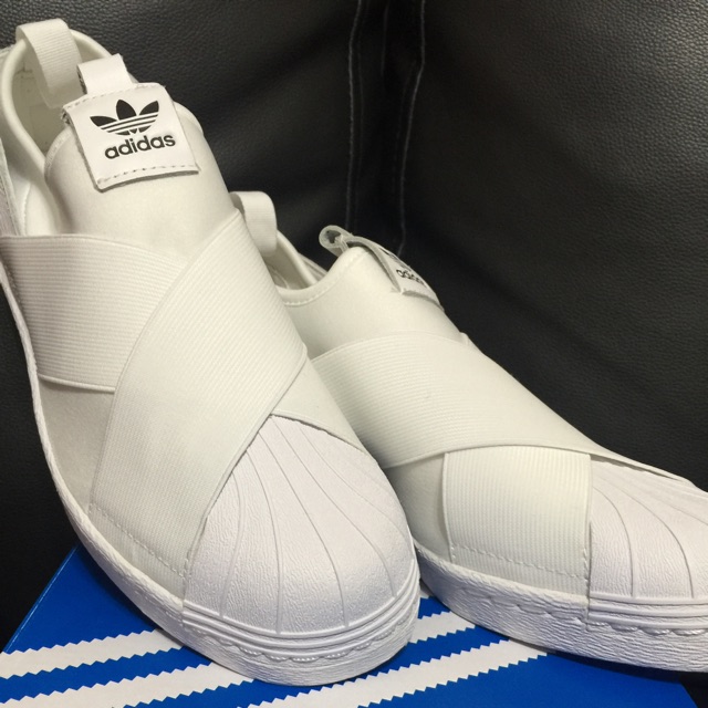 Superstar slip on 2025 white price philippines