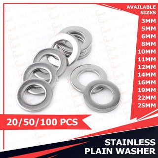 20 Pcs M12 Washers, M12 x 30mm Metal Flat Penny Washers Thickness