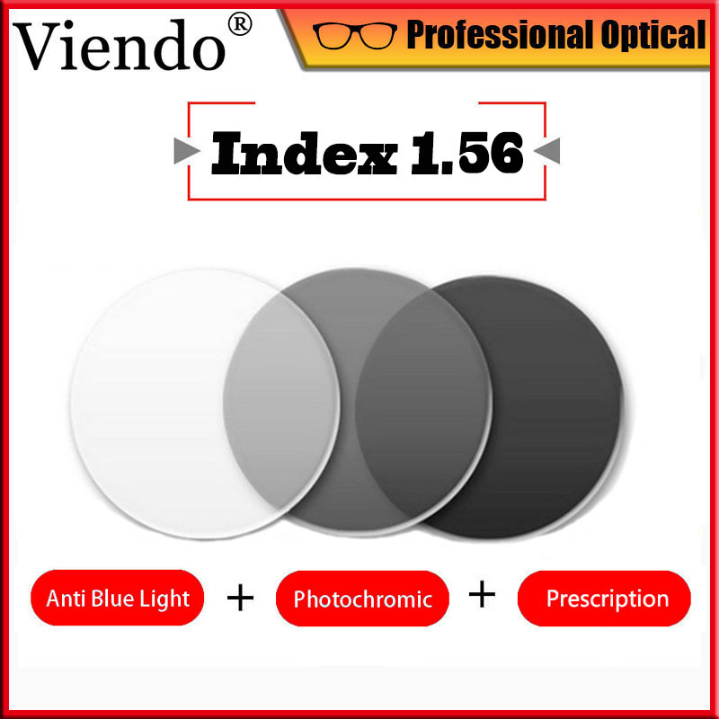 Viendo Index 1.56/1.61/.167 Lens Resin Prescription Photochromic Anti ...