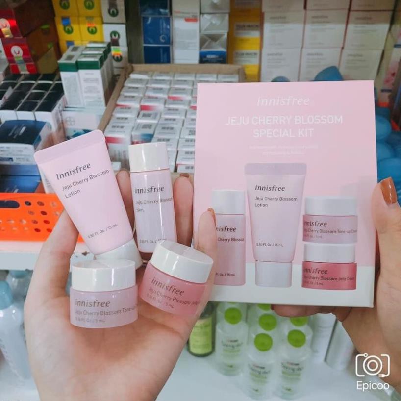 Innisfree Cherry Blossom Skin Care SET (Korean) Shopee Philippines