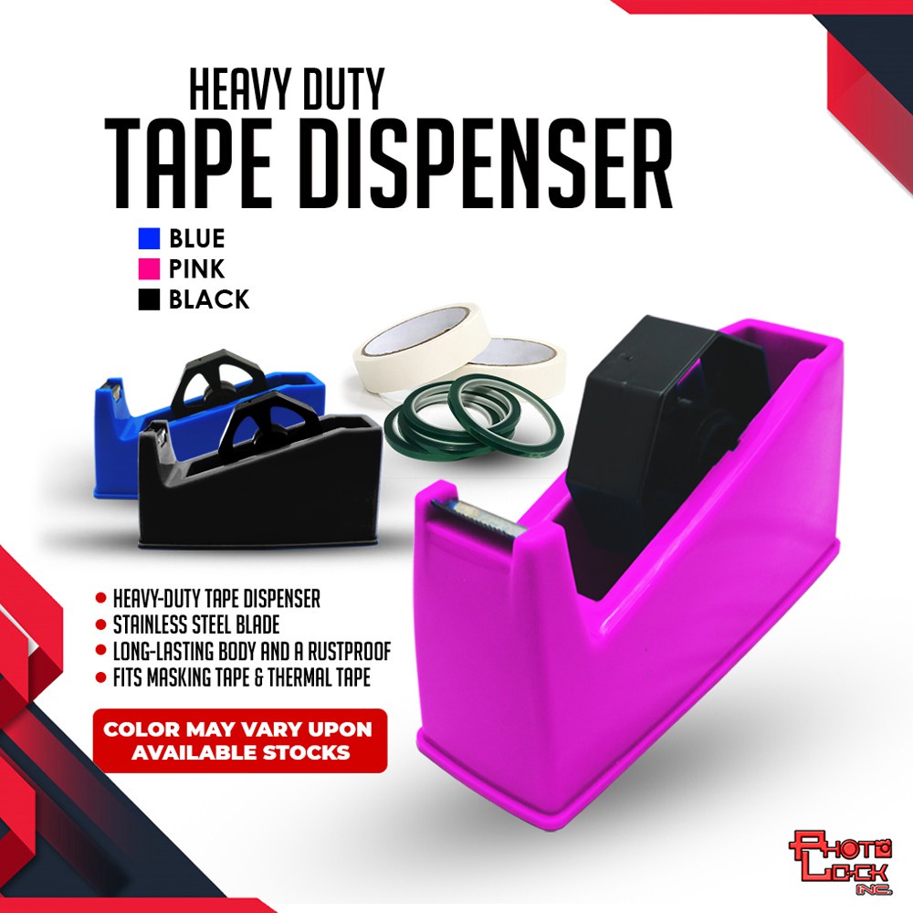 Heavy Duty Tape Dispenser Big & Small for Scotch Tape | Shopee Philippines