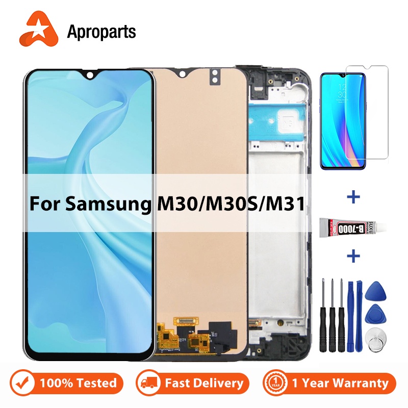 LCD For Samsung Galaxy M30 M30S M31 M305 M307 M315 M305G M315F M307F ...