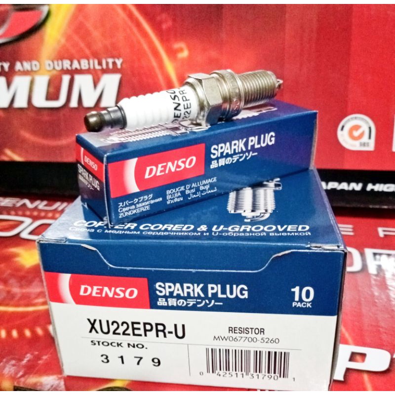 SPARKPLUGDENSOSUZUKIMULTICABXU22EPRU(DCPR7E)(120/1pc) Shopee
