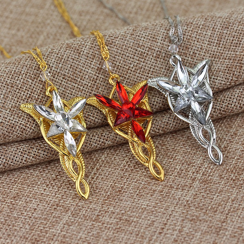 Lord of the hot sale rings elf pendant