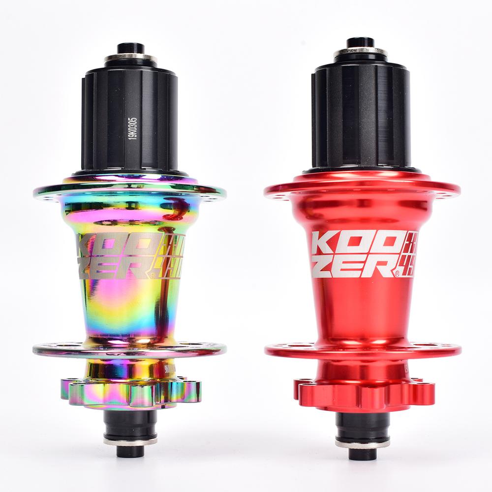 Koozer XM490 PRO Bicycle Hubs Mountain Bike Hubs 4 Bearing 6 Pawls MTB Hub Front Rear Bicycle Hubs QR Hub Thru Hub 32 Holes Disc Brake Bike Hubs Parts For SHIMANO HG Parts