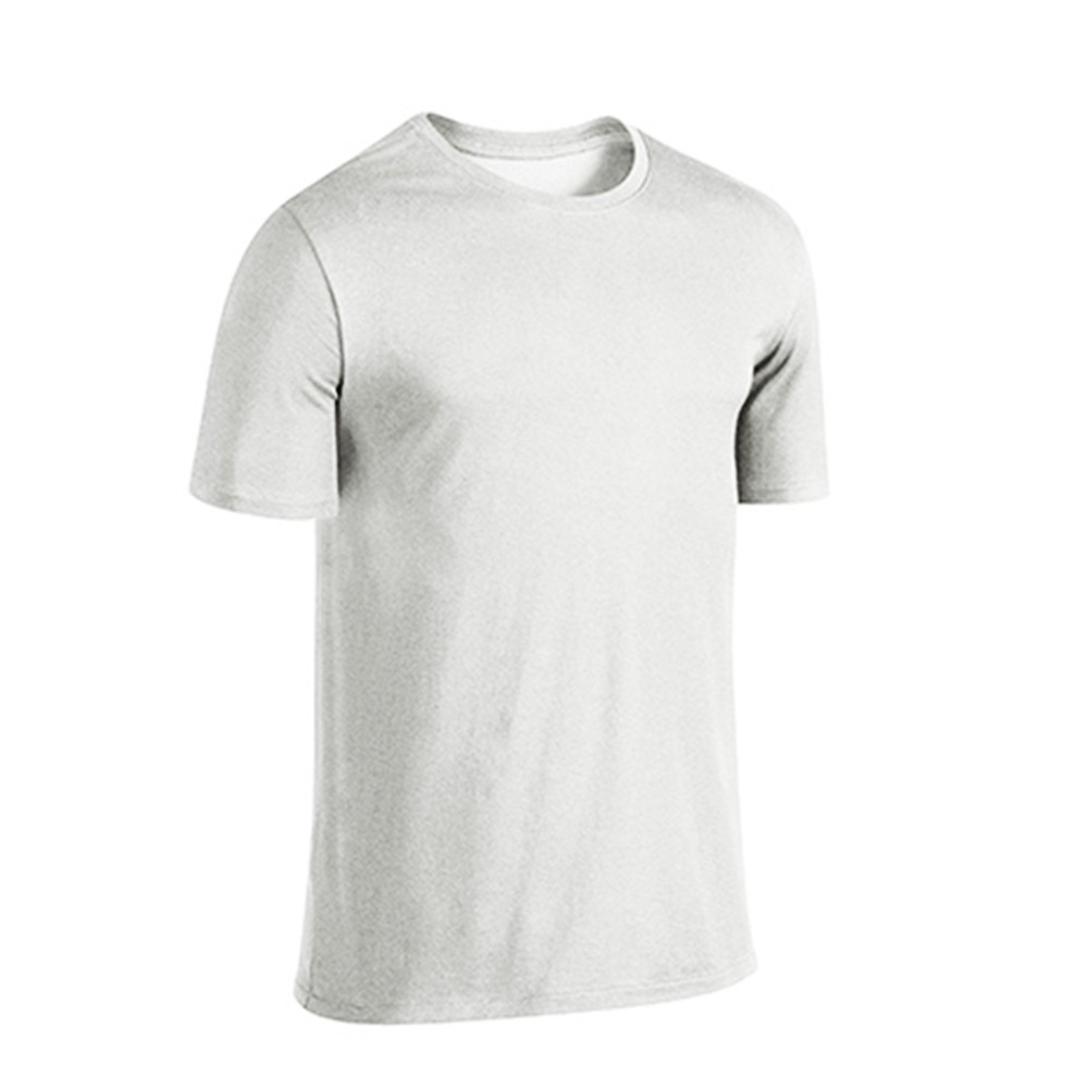 Itech Drifit Tshirt for Men and Women Round Neck Plain Shirt Super White Shopee Philippines