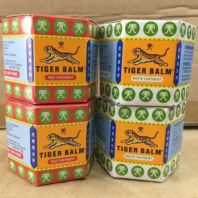 TIGER BALM (White & Red Ointment).19rs Shopee Philippines
