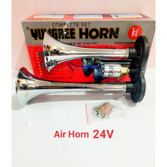 Air Horn 12V 24V Truck Lorry Air Horn High Frequency Loud 150db Super