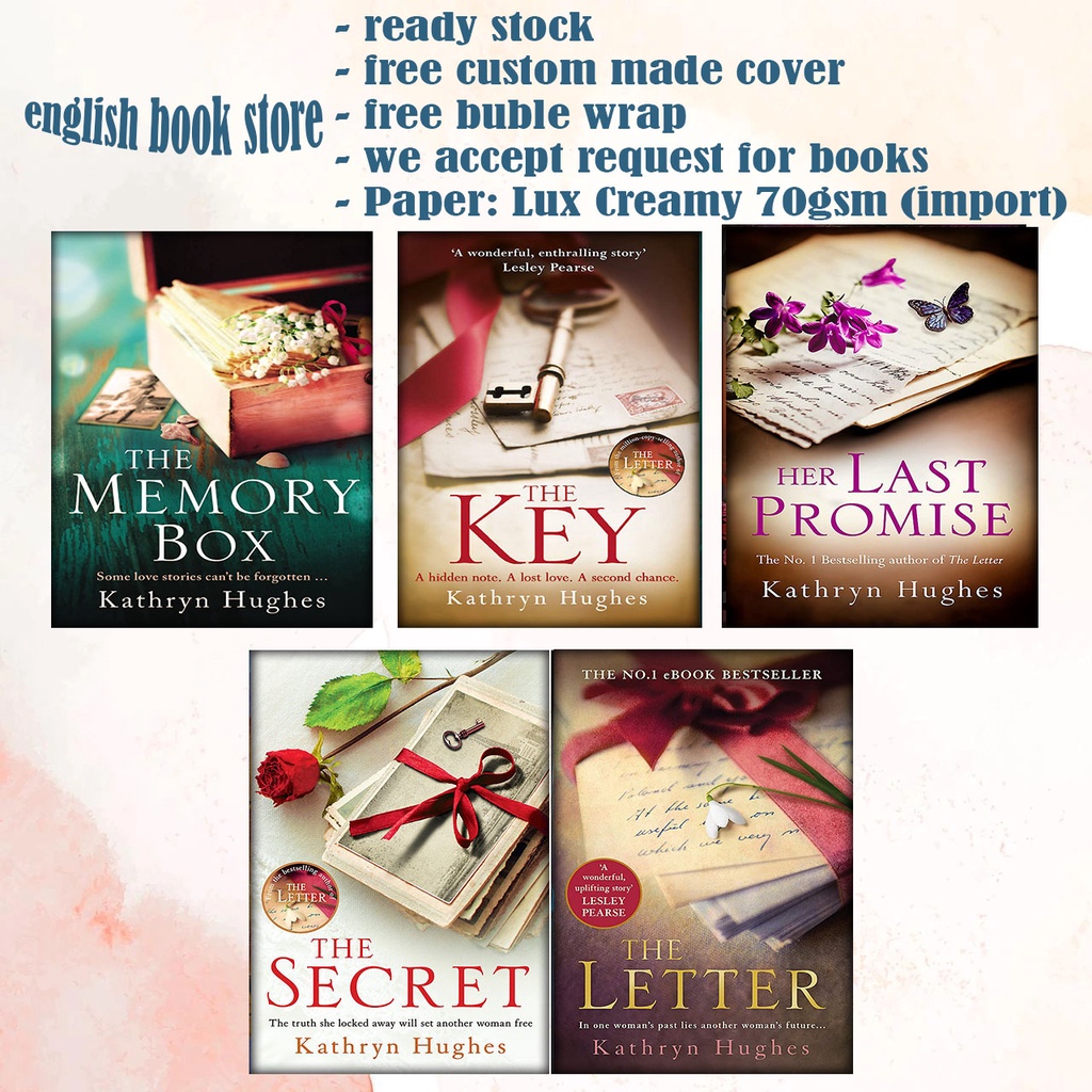 The Memory Box The Key Her Last Promise The Secret The Letter by Kathryn Hughes Shopee
