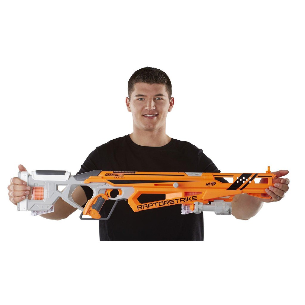  Nerf N-Strike Elite Precision Strike Set RaptorStrike and  FalconFire Blasters : Toys & Games