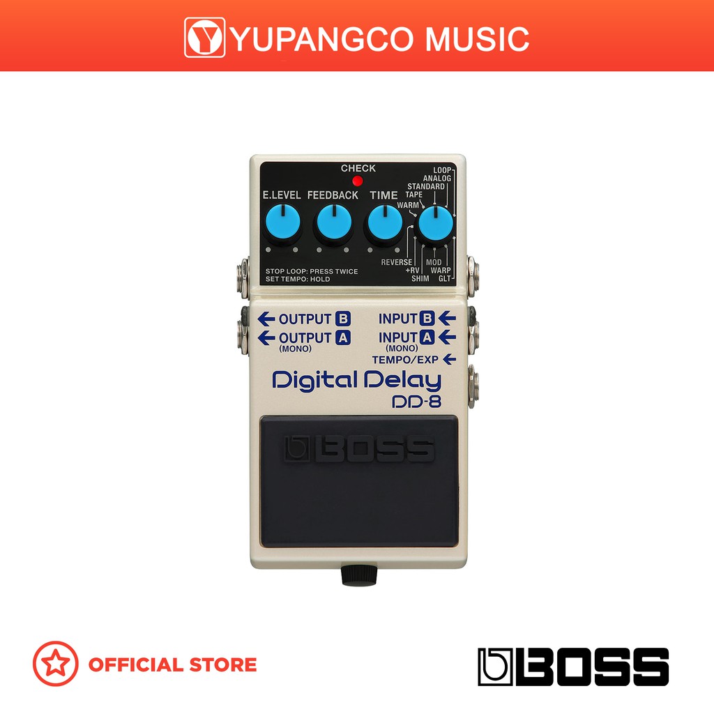 Boss DD-8 Digital Delay Effects | Shopee Philippines