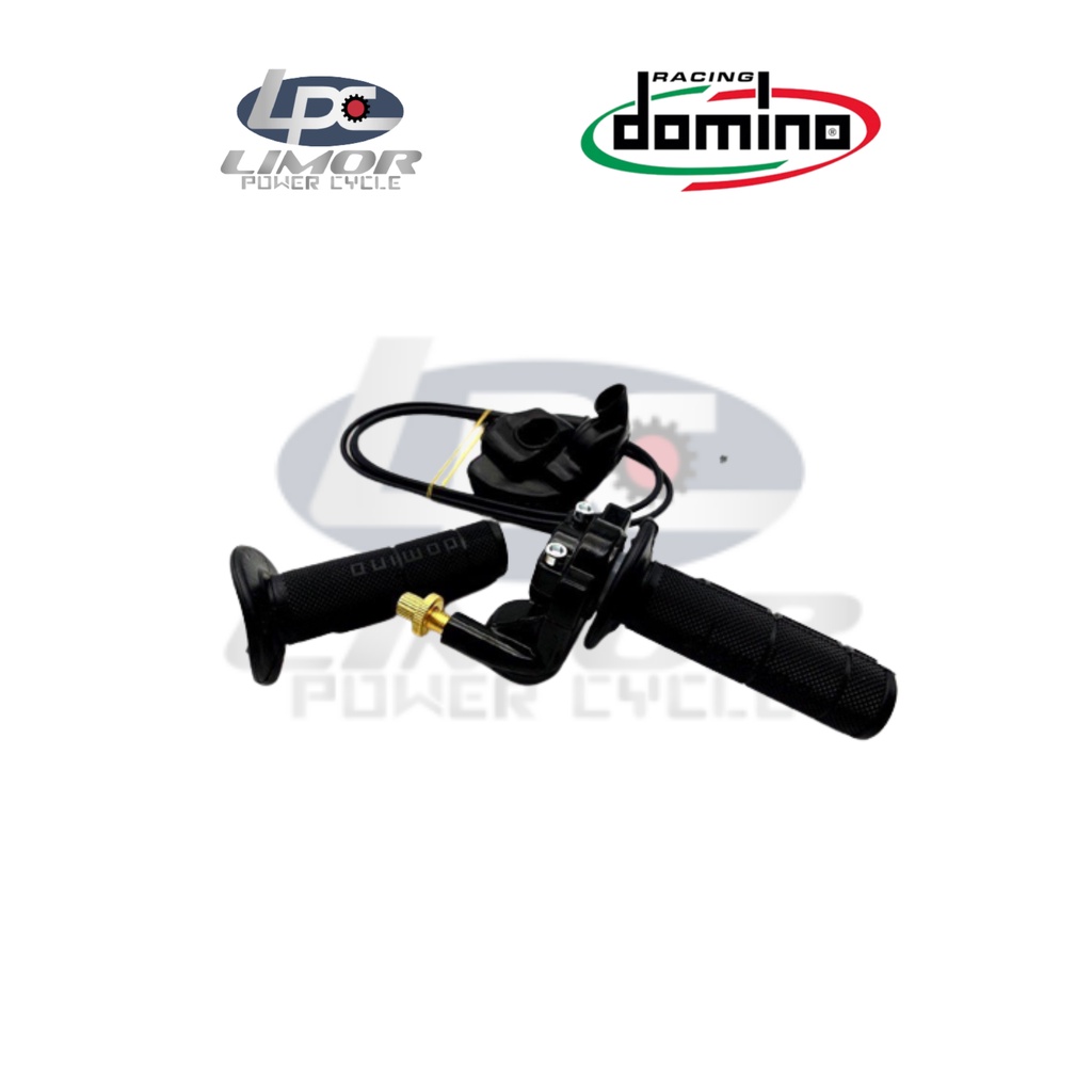Domino Quick Throttle With Cable Handle Grip M10 Universal Shopee