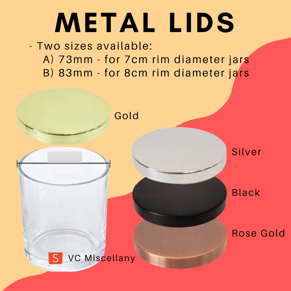 Metal Lids for Glass Jars Shopee Philippines