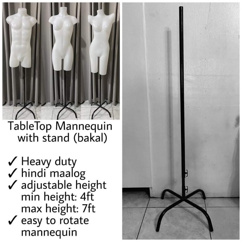 TABLE TOP MANNEQUIN WITH STAND Shopee Philippines