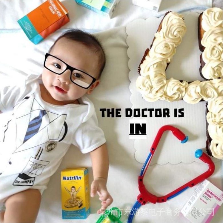 Doctor Costume Onesie New Born Baby Clothes Shopee Philippines
