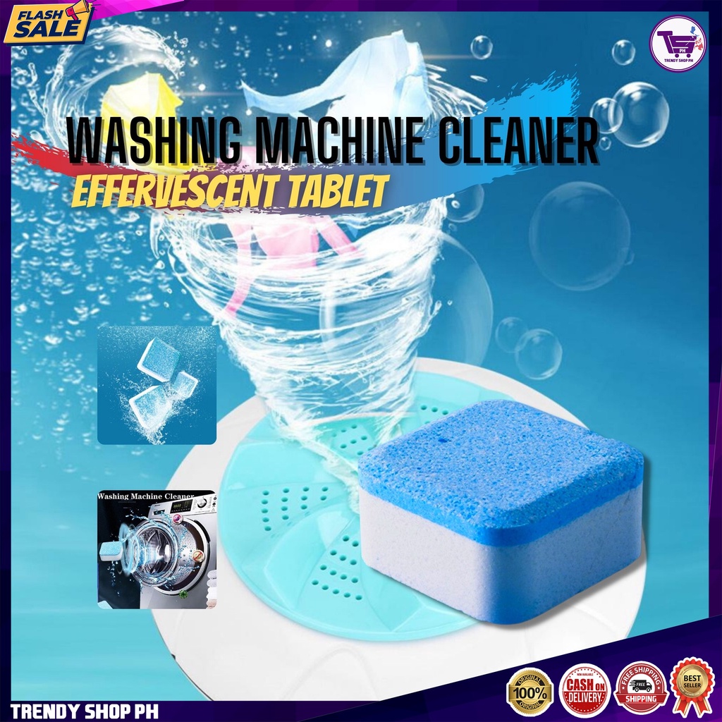 Washing Machine Oxygen Cleaner De-contamination Effervescent Tablets ...