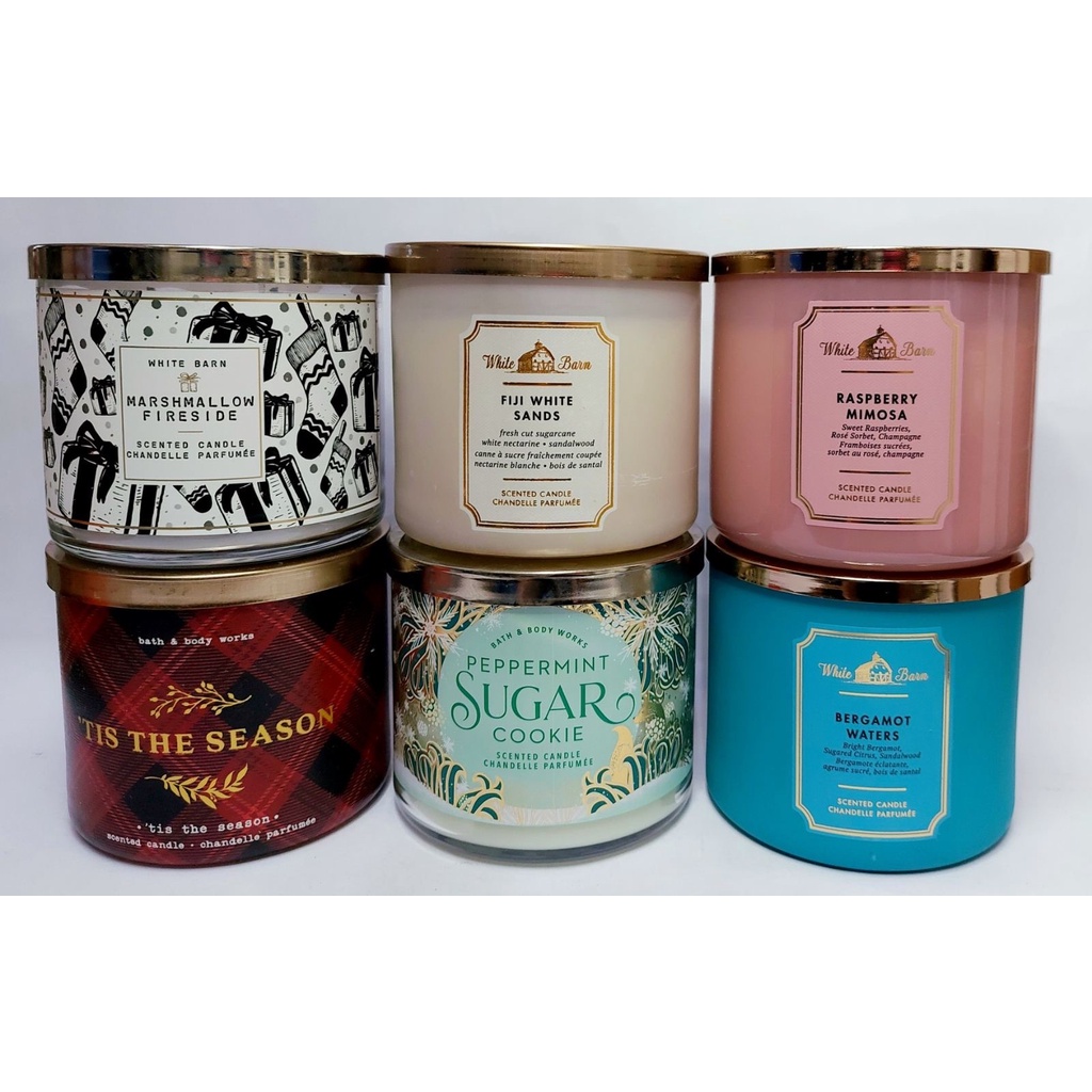 Bbw & White Barns Candles Shopee Philippines