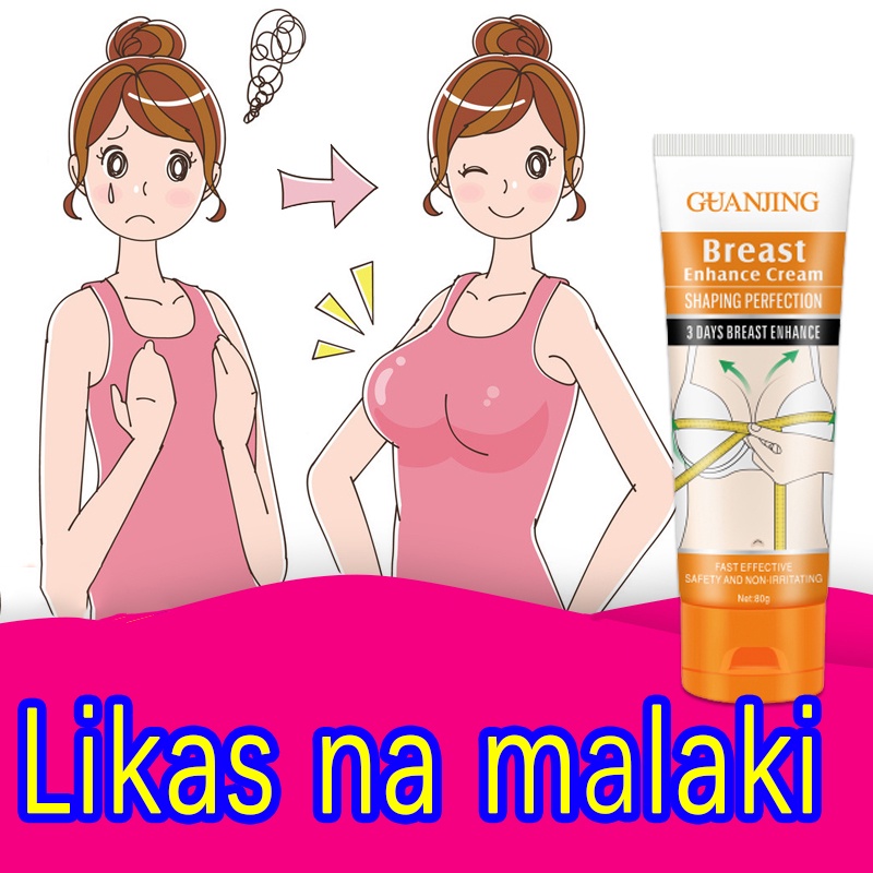 GUANJING 100 Original Women Breast Bust Enhancement Enlargement Smooth Skin Firming Massager