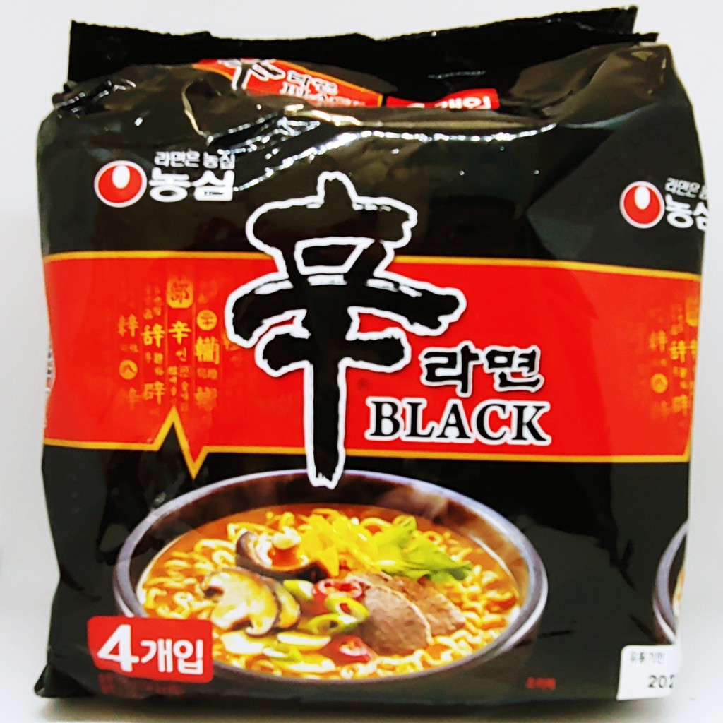 NONGSHIM Shin Black Ramyun 134g*4ea | Shopee Philippines