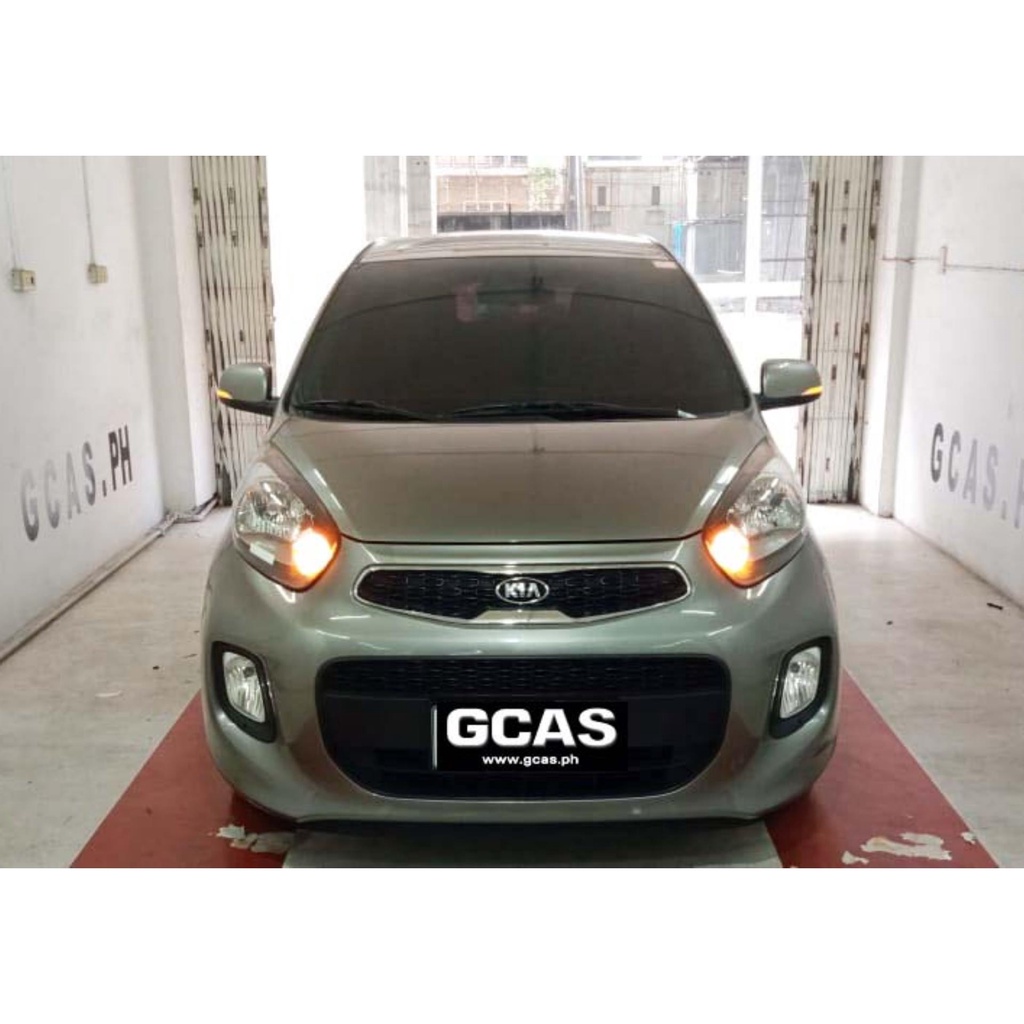 thumbnail image 2 of OEM LED Right Side Mirror Lower Cover For 2011-2013 KIA Rio / All New Pride 2 of 4