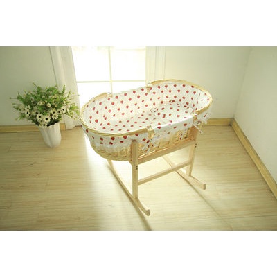 Newborn baby basket portable baby basket rattan Wicker sleeping