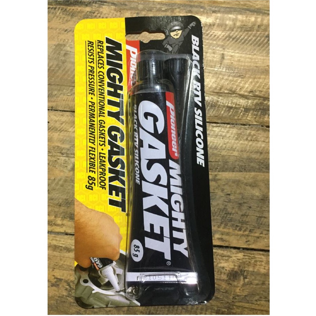 Pioneer Mighty Gasket Black Rtv Silicone G Shopee Philippines
