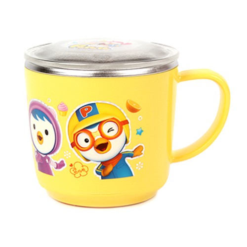 Pororo Cup Kids Tumbler With Lid 304 Stainless Steel Durable Safe ...