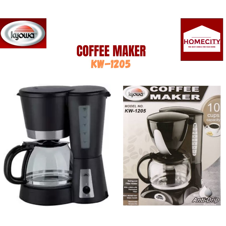 KYOWA COFFEE MAKER KW 1205 COLOR VARIATION DEPENDS ON STOCK