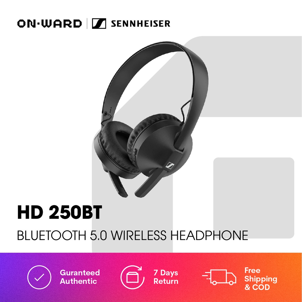 Sennheiser HD 250BT Bluetooth 5.0 Wireless Headphone | Shopee Philippines