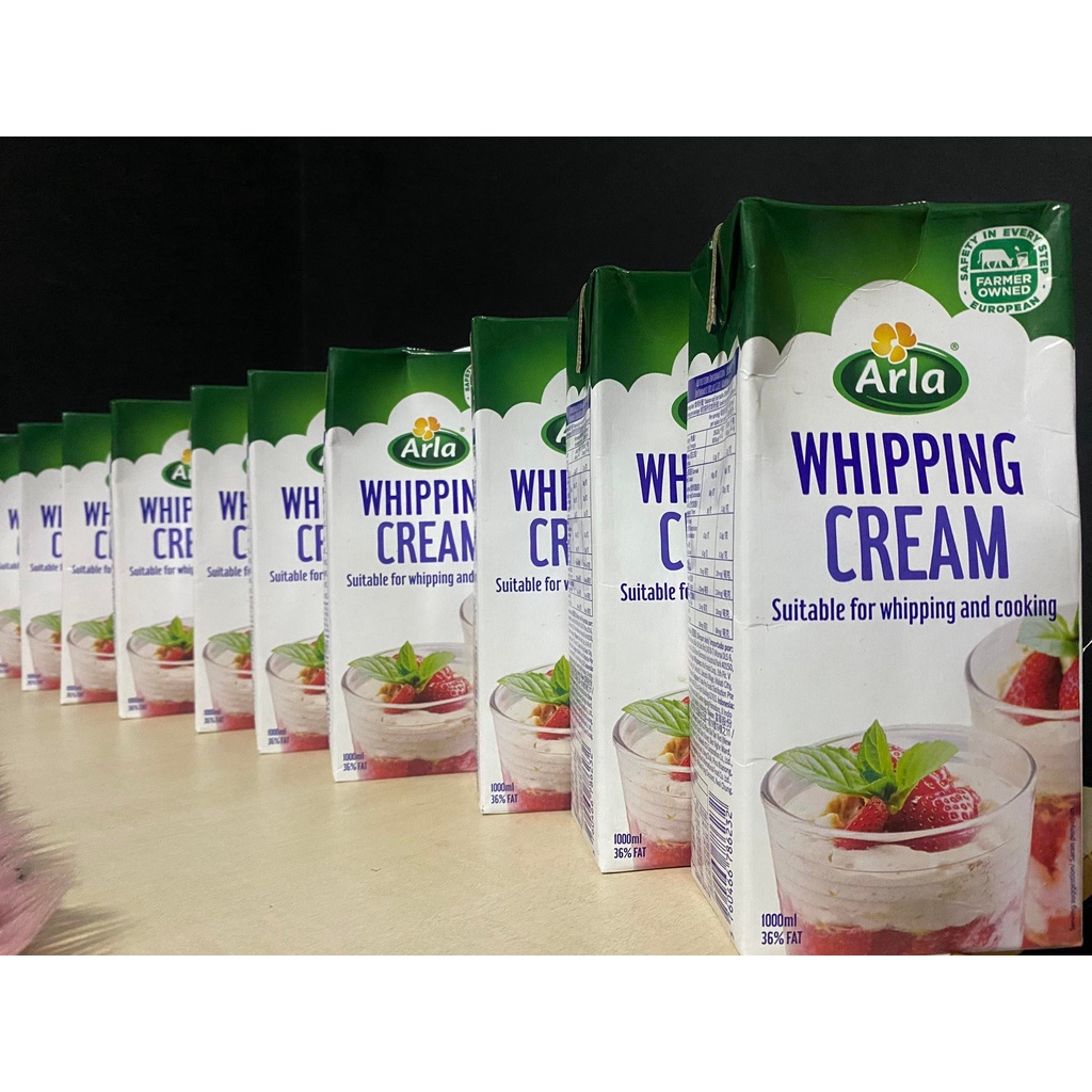 ARLA WHIPPING CREAM 1L Expiry Date June 2024 Shopee Philippines