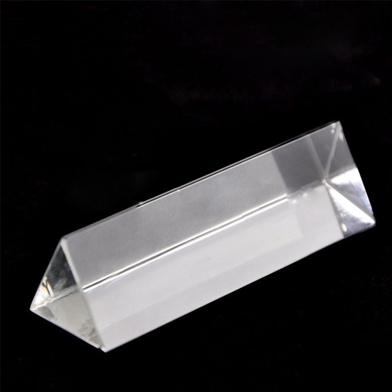 Educational Tools Physics Optical Glass Triangular Prism | Shopee ...
