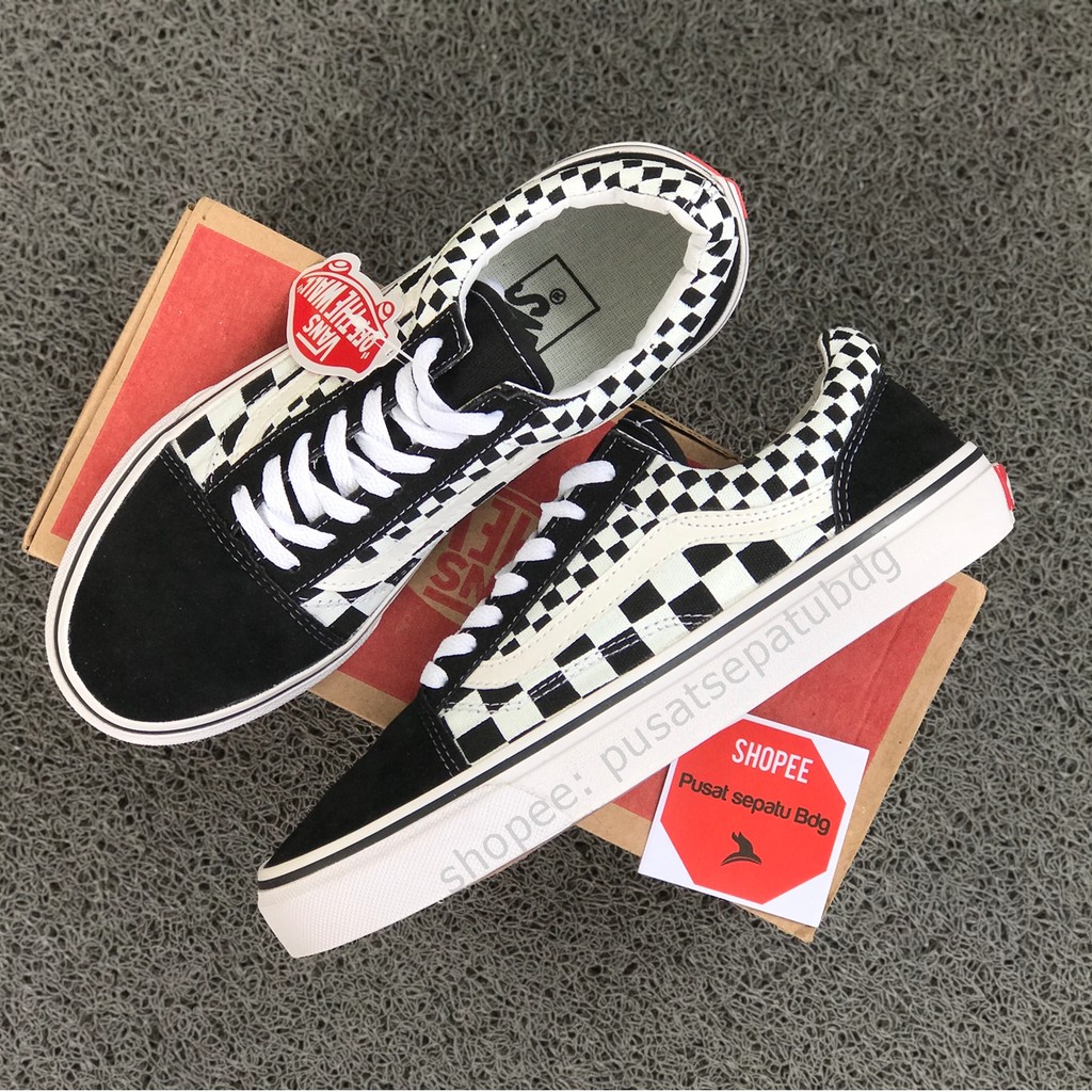 Vans old skool hot sale checkerboard mix