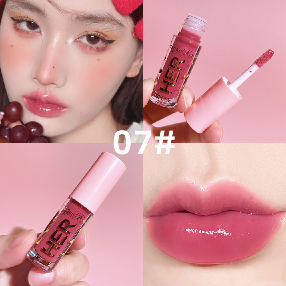 Dragon Ranee, Lipstick Lip Gloss, Jelly, Waterproof, Long lasting Lip