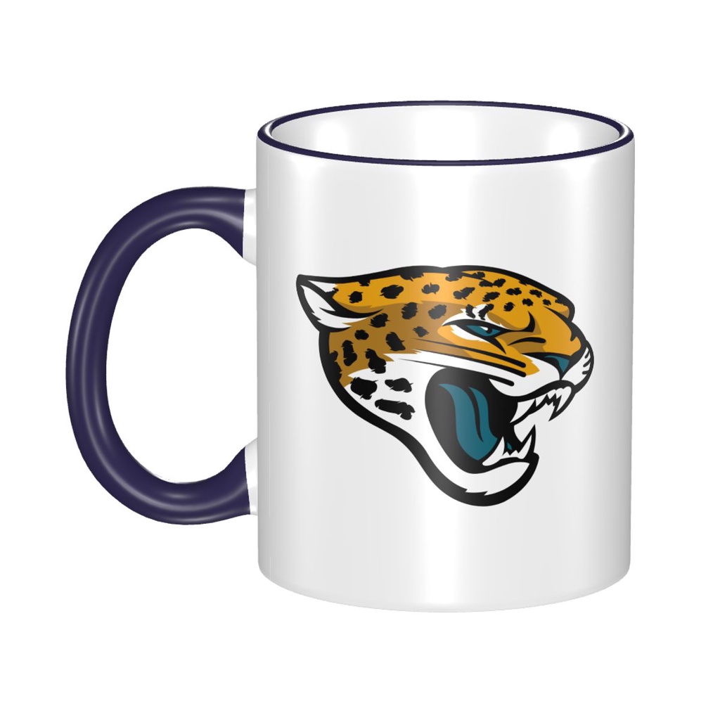 Ready Stock Jacksonville Jaguars Logo NFL Mug Creative Coffee Cup