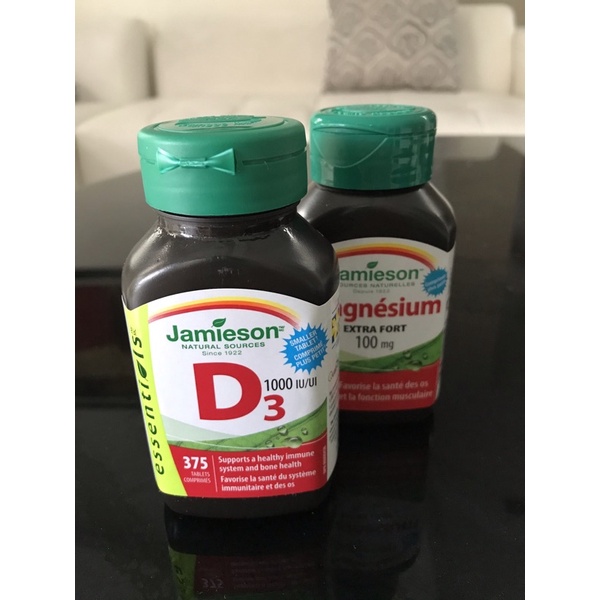 Vitamin D3 1000 IU Jamieson Vitamins 375 tablets Shopee Philippines