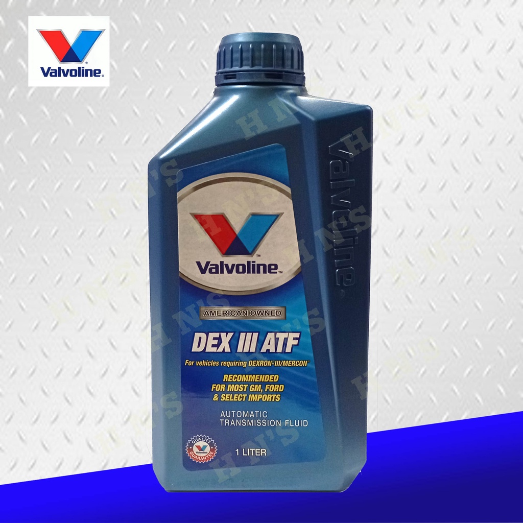 Valvoline Dex Iii Atf Dexron Automatic Transmission Fluid L