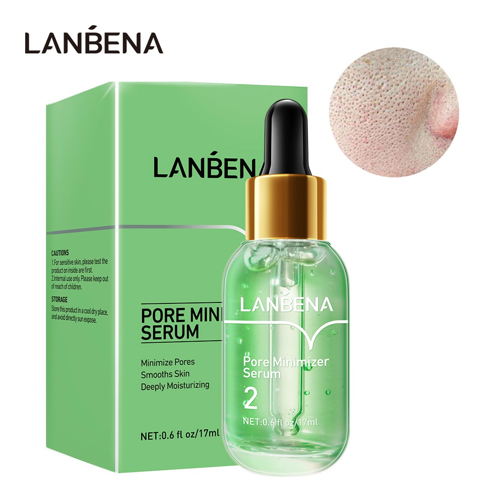 SÉRUM LANBENA POUR PORES - 15ML - RÉTRÉCIT LES PORES - HYDRATANT NATUREL