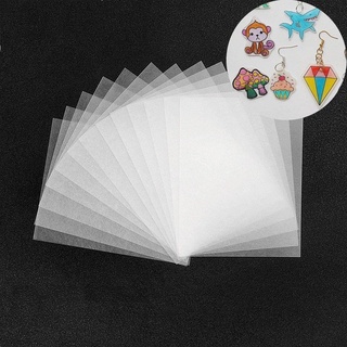 LANFY 5pcs Shrinkable Paper Keychain Making DIY Hanging Charm DIY ...