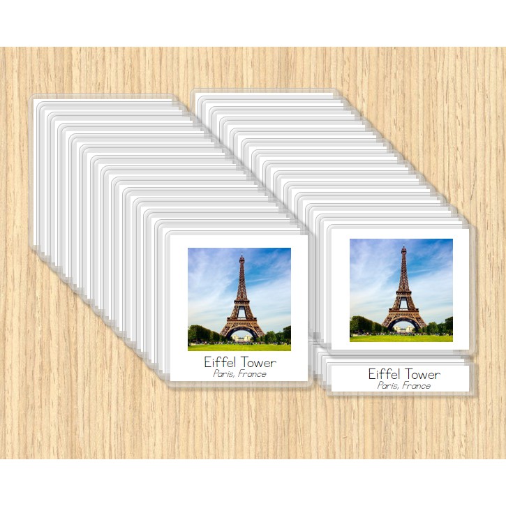 Montessori Three Part Cards - ARCHITECTURE LANDMARKS OF THE WORLD ...
