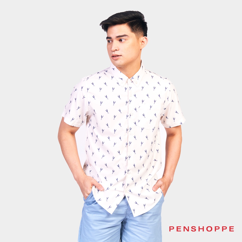 Penshoppe cheap polo floral