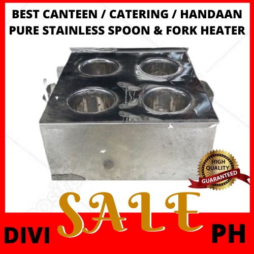 APATAN SPOON AND FORK STERILIZER / PURE STAINLESS SPOON & FORK HEATER