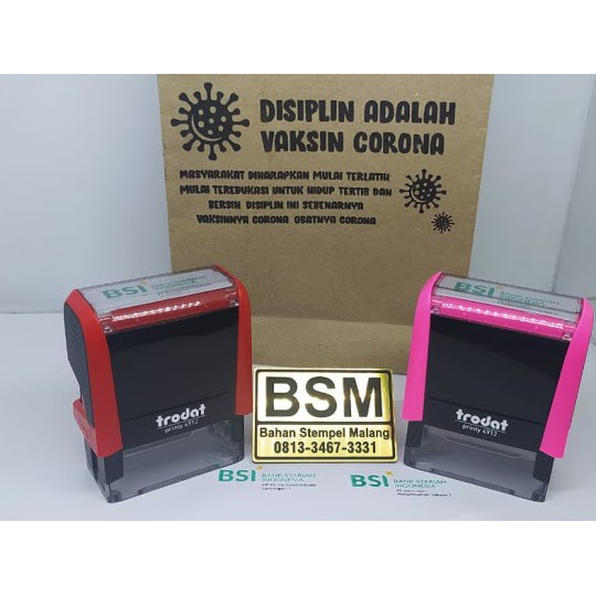 Indonesian Sharia Bank Trodat Stamp | Shopee Philippines